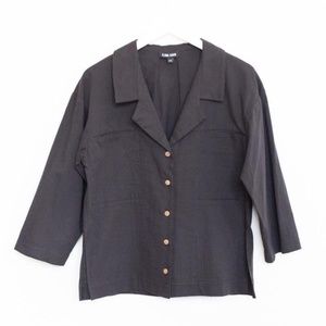 Ilana Kohn Mapes shirt "inky" black
